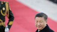 Chinese President Xi Jinping attends a welcoming ceremony at the Great Hall of the People in Beijing, October 25, 2019. Reuters / Jason Lee 
 