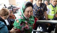 Rosmah Mansor, wife of Malaysia's former Prime Minister Najib Razak, arrives at Kuala Lumpur High Court in Kuala Lumpur, Malaysia, February 5, 2020. REUTERS/Lim Huey Teng