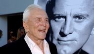 Kirk Douglas arrives to receive an inaugural award for Excellence in film presented by the Santa Barbara International Film Festival at a black-tie gala fundraiser in his honor at the Bacara Resort & Spa in Santa Barbara, California, July 30, 2006. Reuter