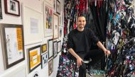 Zero Waste Daniel designer Daniel Silverstein creates fashion from scraps in his New York city storefront studio, January 27, 2020. Thomson Reuters Foundation/Ellen Wulfhorst