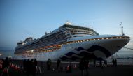  The cruise ship Diamond Princess, where 10 more people were tested positive for coronavirus on Thursday, is seen at Daikoku Pier Cruise Terminal in Yokohama, south of Tokyo, Japan February 7, 2020. REUTERS/Kim Kyung-Hoon 
