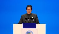 file photo: Pakistani Prime Minister Imran Khan speaks at the opening ceremony for the first China International Import Expo (CIIE) in Shanghai, China November 5, 2018. REUTERS/Aly Song/Pool