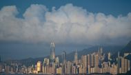 This picture taken on June 13, 2019 shows a general view of the Hong Kong skyline. AFP / Anthony Wallace