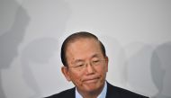 Chief executive officer of the Tokyo 2020 Olympics, Toshiro Muto attends a media briefing in Tokyo on February 26, 2020. AFP / Philip Fong 
 
