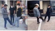 IRAN Is the footshake the new Handshake?. Video still 