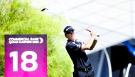 Nicolai Hojgaard tees off during the opening day of the 2020 Commercial Bank Qatar Masters at the Education City Golf Club, yesterday. Pictures: Syed Omar