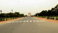 NEW DELHI, INDIA - MARCH 21 : A view of deserted streets in Delhi due to ongoing coronavirus (Covid-19) pandemic in New Delhi, India on March 21, 2020. ( Imtiyaz Khan - Anadolu Agency )