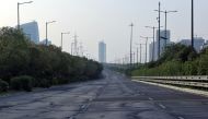 A deserted view of Yamuna Expressway that connects Delhi with Agra during a 21-day nationwide lockdown to slow the spreading of coronavirus disease (COVID-19) in Agra, India, April 7, 2020. REUTERS/Danish Siddiqui