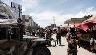Afghan security forces arrive at the site of an attack in Kabul, Afghanistan May 12, 2020. REUTERS/Mohammad Ismail