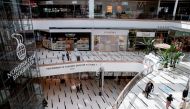 First customers return to Field's, shopping center, after the lockdown to prevent the spread of the coronavirus disease (COVID-19) in Copenhagen, Denmark, May 11, 2020. Ritzau Scanpix/Liselotte Sabroe via REUTERS