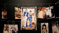 FILE PHOTO: Pictures of the Rwandan Genocide victims donated by survivors are displayed at an exhibition at the Genocide Memorial in Gisozi in Kigali, Rwanda April 6, 2019.REUTERS/Baz Ratner
