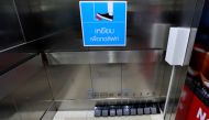 Modified lift switches are seen at a shopping mall after the Thai government eased isolation measures, amid the coronavirus disease (COVID-19) outbreak, in Bangkok, Thailand May 20, 2020. REUTERS/Soe Zeya Tun
