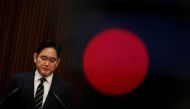 FILE PHOTO: Samsung Electronics Vice Chairman, Jay Y. Lee, speaks during a news conference at a company's office building in Seoul, South Korea, May 6, 2020. REUTERS/Kim Hong-Ji/Pool/File Photo