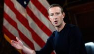 (FILES) In this file photo Facebook founder Mark Zuckerberg speaks at Georgetown University in a 'Conversation on Free Expression