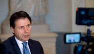 Italy's Prime Minister Giuseppe Conte. AFP / Tiziana FABI