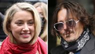 A combination of pictures shows US actress Amber Heard (L) and her former husband US actor Johnny Depp (R) arriving on the second day of Depp's libel action against News Group Newspapers (NGN), at the High Court in London, on July 8, 2020. / AFP / ISABEL 