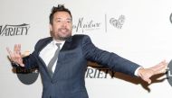 Comedian Jimmy Fallon poses on the red carpet at the 2019 Variety's Power of Women event in New York, U.S., April 5, 2019. REUTERS/Shannon Stapleton/File Photo