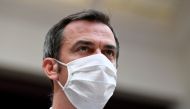 FILE PHOTO: French Health Minister Olivier Veran attends the closing session of the 
