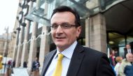 FILE PHOTO: Chief executive of AstraZeneca Pascal Soriot pictured after appearing at a parliamentary hearing in London, May 13, 2014. REUTERS/Neil Hall/File Photo
