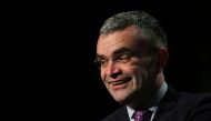 FILE PHOTO: Dara Calleary, deputy leader of Ireland's Fianna Fail party who was later appointed agriculture minister, is shown at an event in Dublin, Ireland, January 24, 2020. REUTERS/Lorraine O'Sullivan/File Photo
