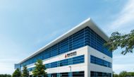 The BSN Sports headquarters building “Varsity Brands” located in Texas, USA, which has been acquired by the Doha-based Qatar First Bank.