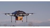 FILE PHOTO: An Amazon delivery drone is seen in this undated handout photo. REUTERS/Amazon
