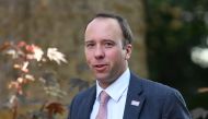 Britain's Health Secretary Matt Hancock arrives in Downing Street on September 2, 2020. / AFP / DANIEL LEAL-OLIVAS