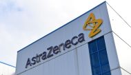 In this file photo taken on July 21, 2020 a general view is pictured of the offices of British-Swedish multinational pharmaceutical and biopharmaceutical company AstraZeneca PLC in Macclesfield, Cheshire. / AFP / Paul ELLIS