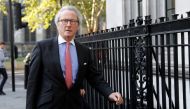 (FILES) In this file photo taken on September 19, 2019 Advocate General for Scotland Richard Keen arrives at the Supreme court in central London on the third and final day of the hearing into the decision by Britain's government to prorogue parliament. Ri