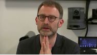 FILE PHOTO: Epidemiologist Neil Ferguson speaks at a news conference in London, Britain January 22, 2020, in this still image taken from video. Reuters TV via REUTERS/File Photo