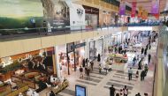 Shoppers enjoying with family and friends at City Center (left), and Doha Festival City.  Pics: Salim Matramkot/The Peninsula
