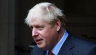 Britain's Prime Minister Boris Johnson leaves after a cabinet meeting, in London, Britain, September 22, 2020. REUTERS/Hannah McKay