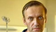 This handout picture posted on September 22, 2020 on the Instagram account of @navalny shows Russian opposition leader Alexei Navalny in Berlin's Charite hospital. - RESTRICTED TO EDITORIAL USE - MANDATORY CREDIT 