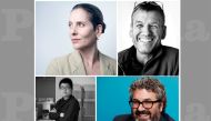 A combo picture of the panel of Judges for the Lexus Design Award 2021.