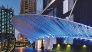 Exterior view of W Doha Hotel and Residences located in West Bay. 