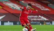 October 1, 2020 Liverpool's Harry Wilson misses a penalty during a penalty shootout Pool via REUTERS/Peter Byrne