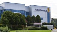 File photo taken on July 21, 2020 of the offices of British-Swedish multinational pharmaceutical and biopharmaceutical company AstraZeneca PLC in Macclesfield, Cheshire, UK. / AFP / Paul ELLIS