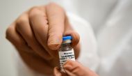 A nurse prepares Russia's 