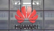 File photo: Huawei logo is pictured on the headquarters building in Reading, Britain July 14, 2020. Reuters/Matthew Childs/File Photo