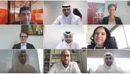 Participants during the webinar co-hosted by IPA Qatar and Advantage Austria recently. 