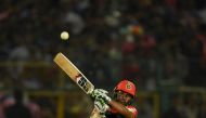 In this file photo taken on April 2, 2019 Royal Challengers Bangalore Parthiv Patel plays a shot during the 2019 Indian Premier League (IPL) Twenty20 cricket match between Rajasthan Royals and Royal Challengers Bangalore at the Sawai Mansingh Stadium in J