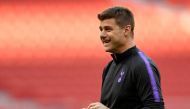 Mauricio Pochettino during training (REUTERS/Toby Melville/File Photo)