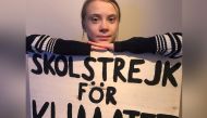 Swedish environmental activist Greta Thunberg appears in a December 11, 2020 social media post, marking five years since the Paris Agreement COP21 conference. Instagram @gretathunberg via Reuters