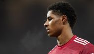 Soccer Football - Premier League - Manchester United v Sheffield United - Old Trafford, Manchester, Britain - January 27, 2021 Manchester United's Marcus Rashford Pool via REUTERS/Tim Keeton
