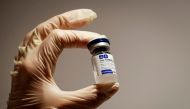 File photo: A medical specialist holds a vial of Sputnik V vaccine against the coronavirus in a department store in Moscow, Russia, January 18, 2021 REUTERS/Shamil Zhumatov/File Photo