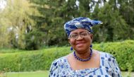 FILE PHOTO: Ngozi Okonjo-Iweala poses outside a Nigerian diplomatic residence in Chambesy, near Geneva, Switzerland, September 29, 2020. REUTERS/Emma Farge