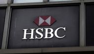 File Photo: The HSBC bank logo (REUTERS)

