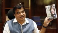 File photo: India's Transport and Shipping Minister Nitin Gadkari displays a book written by him at his office in New Delhi, India August 26, 2015. REUTERS/Anindito Mukherjee/File Photo