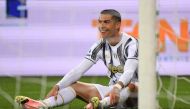 Soccer Football - Serie A - Cagliari v Juventus - Sardegna Arena, Cagliari, Italy - March 14, 2021 Juventus' Cristiano Ronaldo reacts REUTERS/Alberto Lingria
