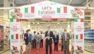 Ambassador of Italy to Qatar, H E Alessandro Prunas, inaugurating the festival at Lulu Hypermarket, Al Gharafa branch.